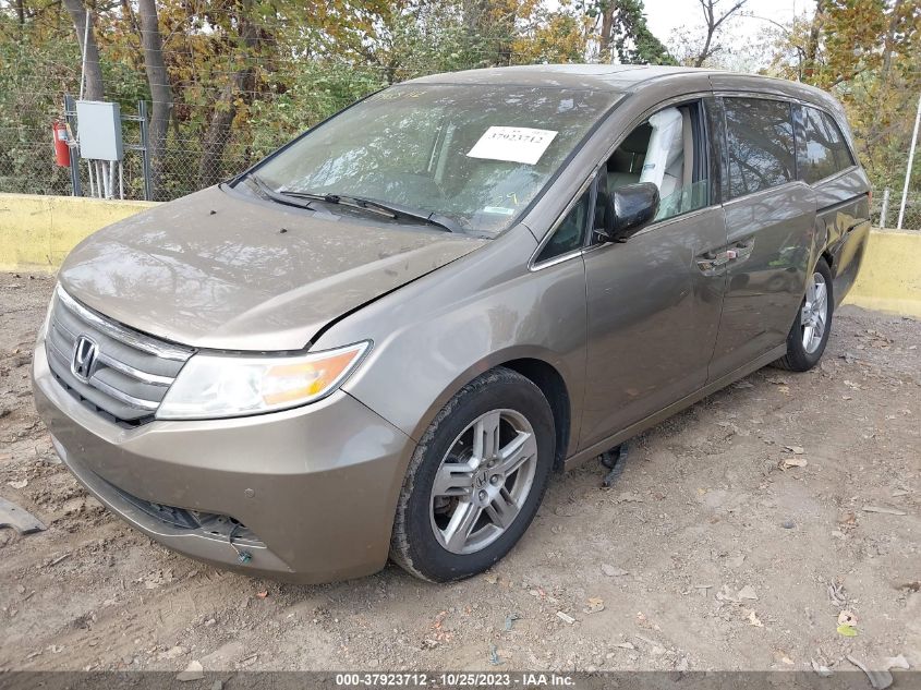 2013 Honda Odyssey Touring VIN: 5FNRL5H90DB050970 Lot: 37923712