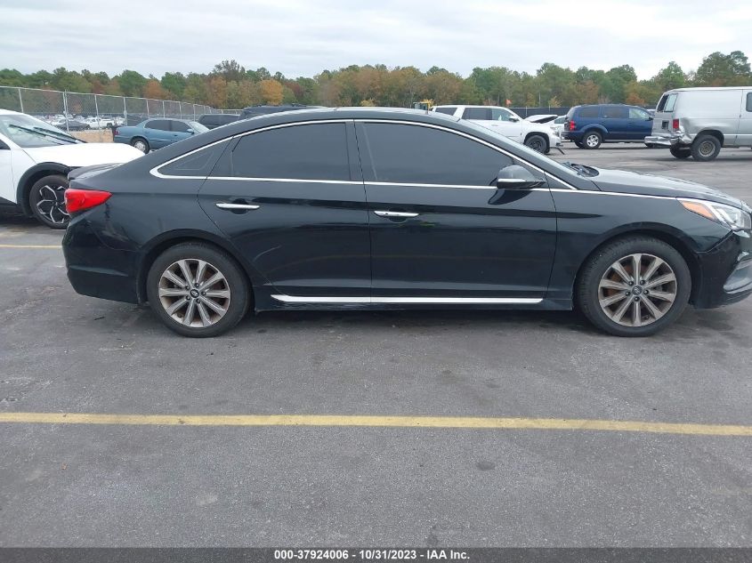 2016 Hyundai Sonata 2.4L Limited VIN: 5NPE34AF9GH265701 Lot: 37924006