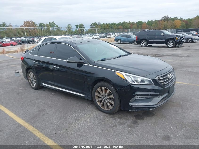 2016 Hyundai Sonata 2.4L Limited VIN: 5NPE34AF9GH265701 Lot: 37924006