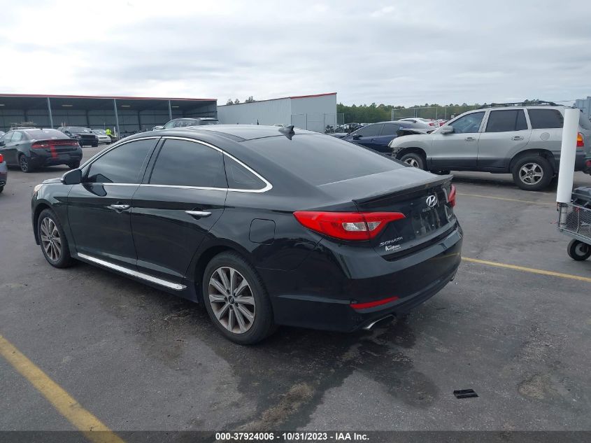 2016 Hyundai Sonata 2.4L Limited VIN: 5NPE34AF9GH265701 Lot: 37924006