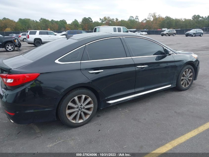 2016 Hyundai Sonata 2.4L Limited VIN: 5NPE34AF9GH265701 Lot: 37924006