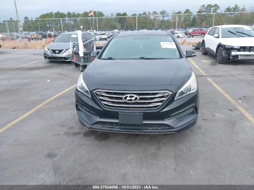 2016 Hyundai Sonata 2.4L Limited VIN: 5NPE34AF9GH265701 Lot: 37924006