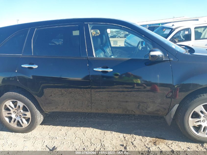 2009 Acura Mdx VIN: 2HNYD28249H527549 Lot: 37924064