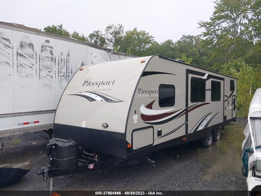 2016 Keystone Passport VIN: 4YDT29222GT410329 Lot: 37924166