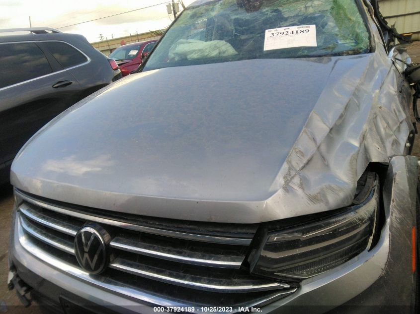 2022 Volkswagen Tiguan Se VIN: 3VV3B7AX3NM112888 Lot: 37924189