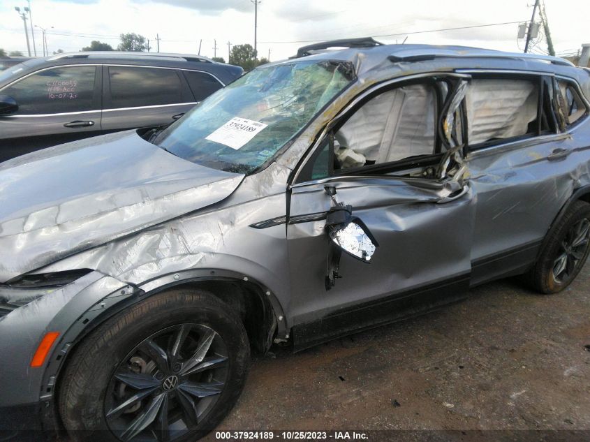 2022 Volkswagen Tiguan Se VIN: 3VV3B7AX3NM112888 Lot: 37924189