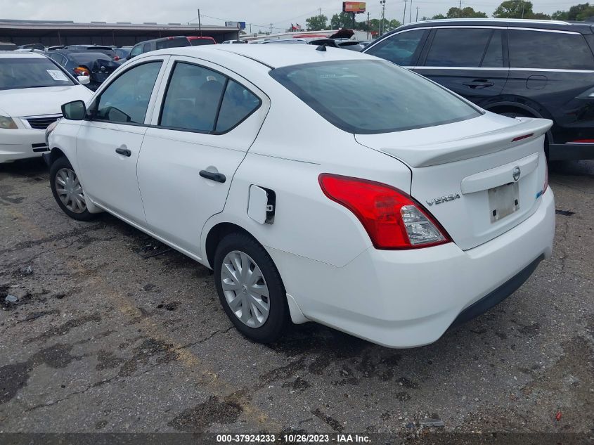 2016 Nissan Versa S Plus VIN: 3N1CN7AP9GL848476 Lot: 37924233