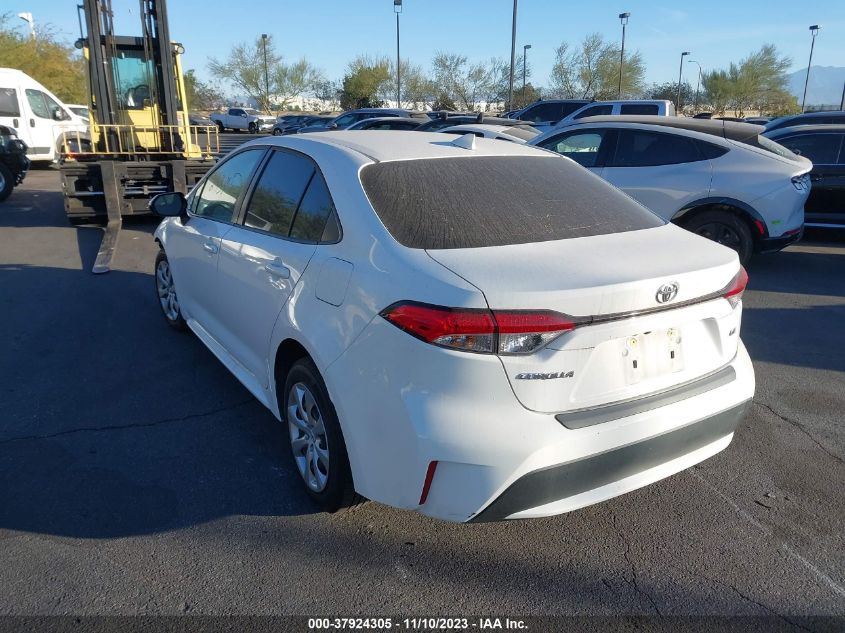 2021 Toyota Corolla Le VIN: JTDEPMAE7MJ131154 Lot: 37924305