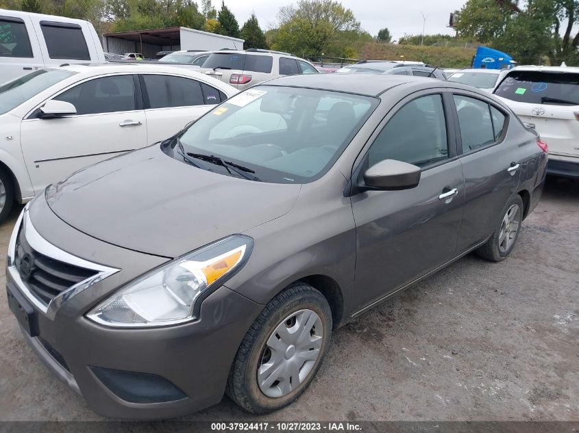 2015 Nissan Versa 1.6 S/1.6 S+/1.6 Sl/1.6 Sv VIN: 3N1CN7AP6FL855786 Lot: 37924417