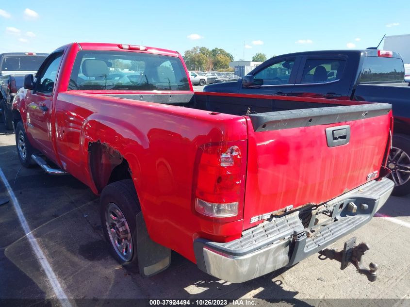 2008 GMC Sierra 1500 Work Truck VIN: 1GTEC14X48Z100216 Lot: 37924494