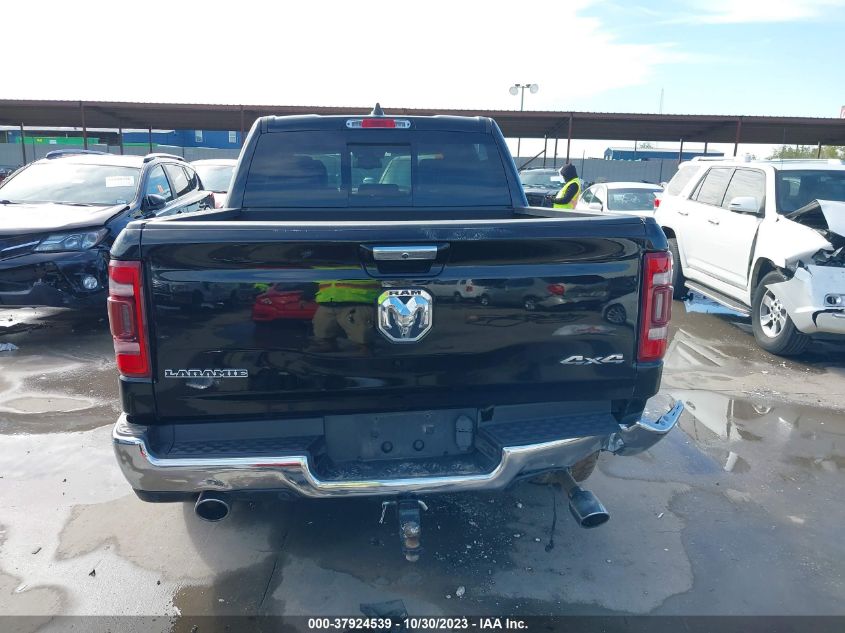 2019 Ram 1500 Laramie VIN: 1C6SRFJT5KN878434 Lot: 37924539