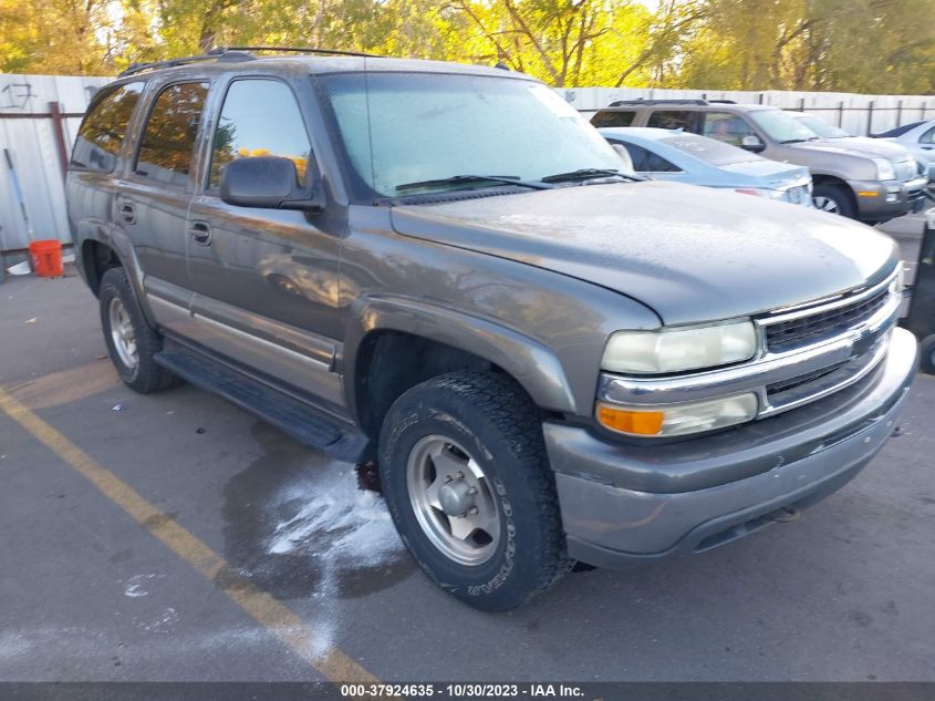 2002 Chevrolet Tahoe Lt VIN: 1GNEK13Z82J324284 Lot: 37924635