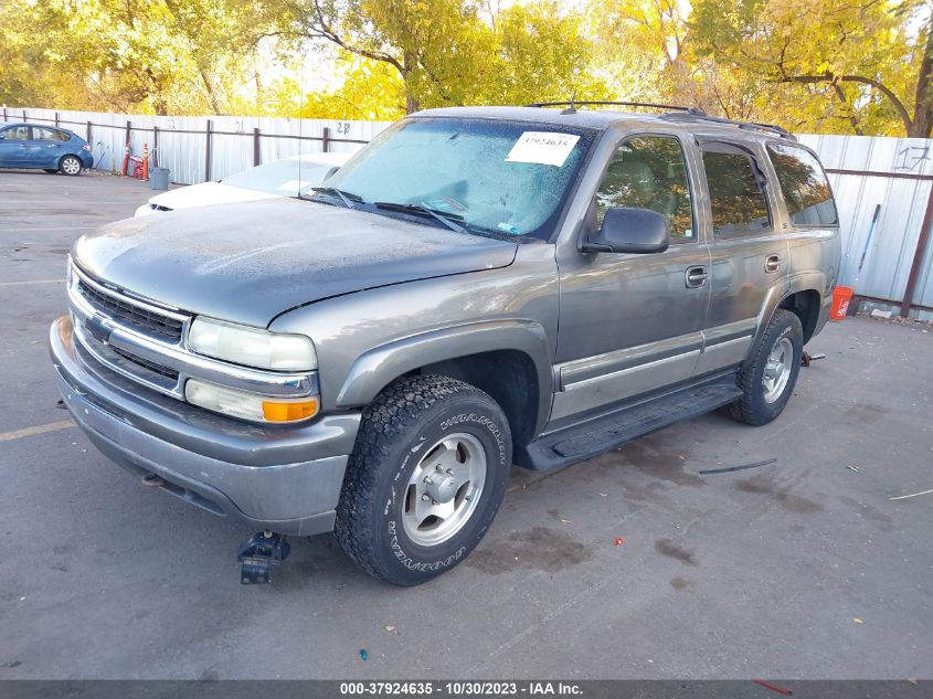 2002 Chevrolet Tahoe Lt VIN: 1GNEK13Z82J324284 Lot: 37924635