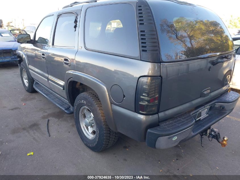 2002 Chevrolet Tahoe Lt VIN: 1GNEK13Z82J324284 Lot: 37924635