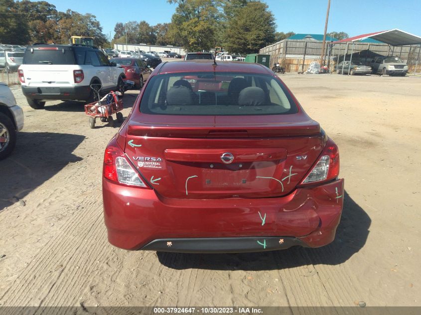 2019 Nissan Versa Sedan Sv VIN: 3N1CN7AP1KL835505 Lot: 37924647