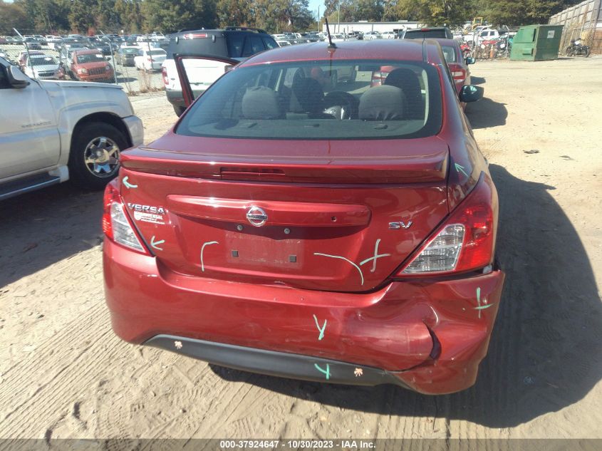 2019 Nissan Versa Sedan Sv VIN: 3N1CN7AP1KL835505 Lot: 37924647