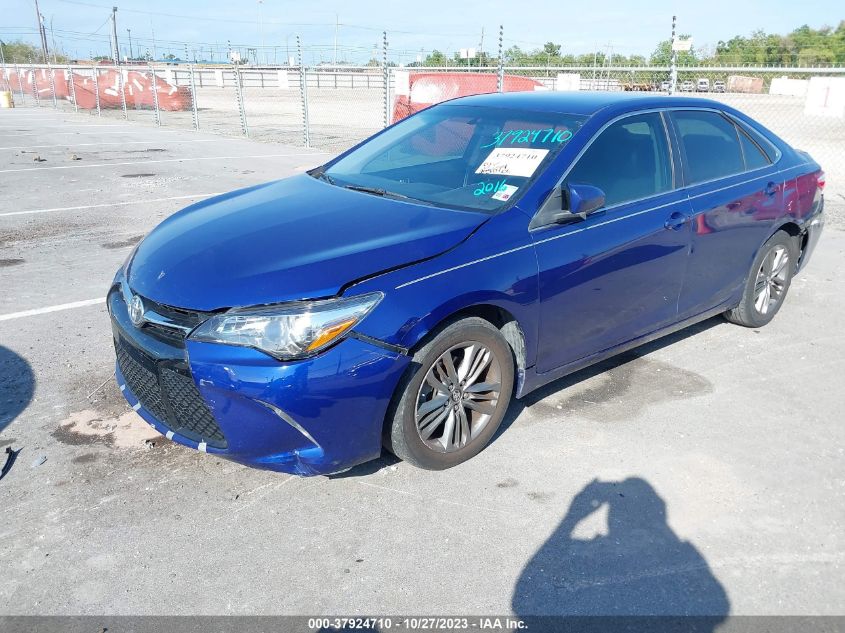 2016 Toyota Camry Se VIN: 4T1BF1FK1GU573493 Lot: 37924710