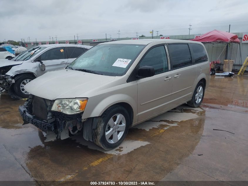 2C4RDGBG9DR761202 2013 Dodge Grand Caravan Se