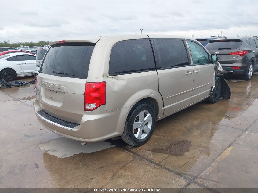 2C4RDGBG9DR761202 2013 Dodge Grand Caravan Se