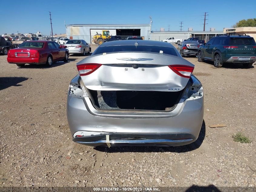 2016 Chrysler 200 Limited VIN: 1C3CCCAB9GN156884 Lot: 37924792