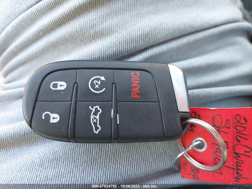 2016 Chrysler 200 Limited VIN: 1C3CCCAB9GN156884 Lot: 37924792