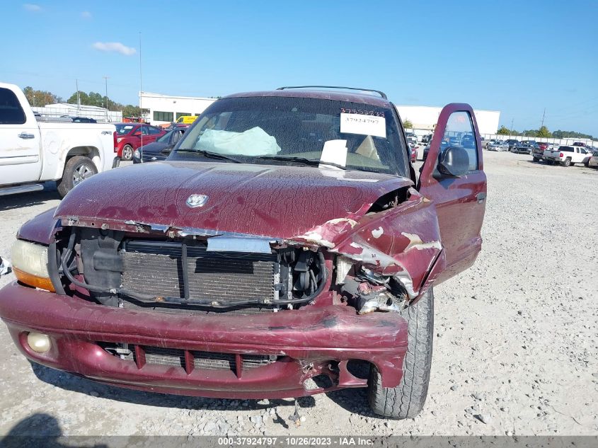 2002 Dodge Durango Slt VIN: 1B4HR48Z52F212876 Lot: 37924797