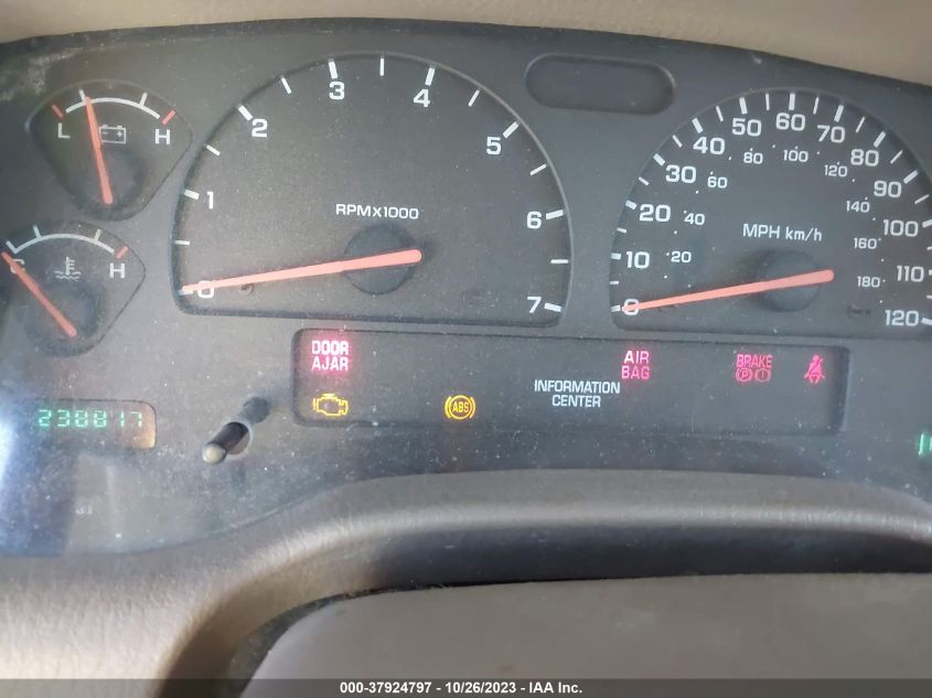 2002 Dodge Durango Slt VIN: 1B4HR48Z52F212876 Lot: 37924797