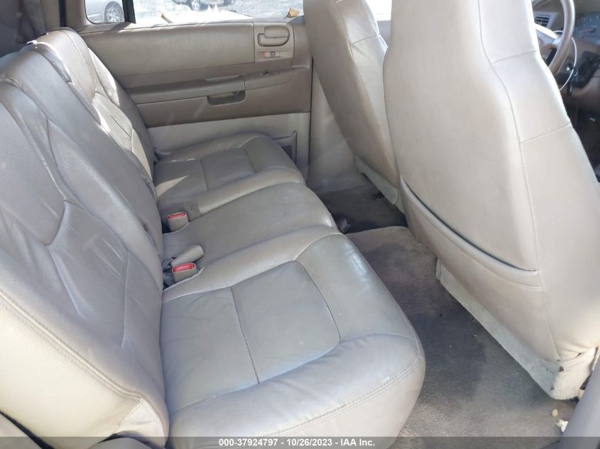 2002 Dodge Durango Slt VIN: 1B4HR48Z52F212876 Lot: 37924797