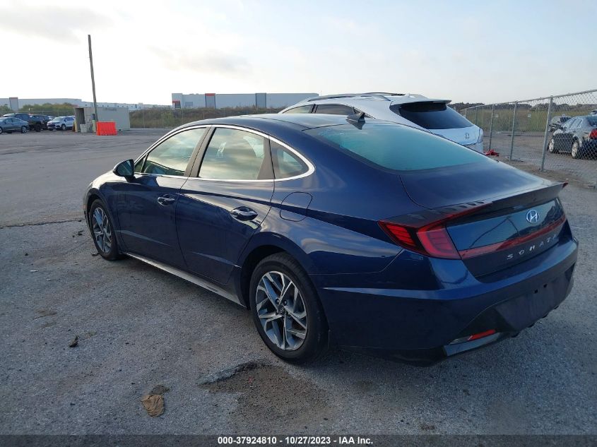 2021 Hyundai Sonata Sel VIN: 5NPEF4JA8MH124738 Lot: 37924810