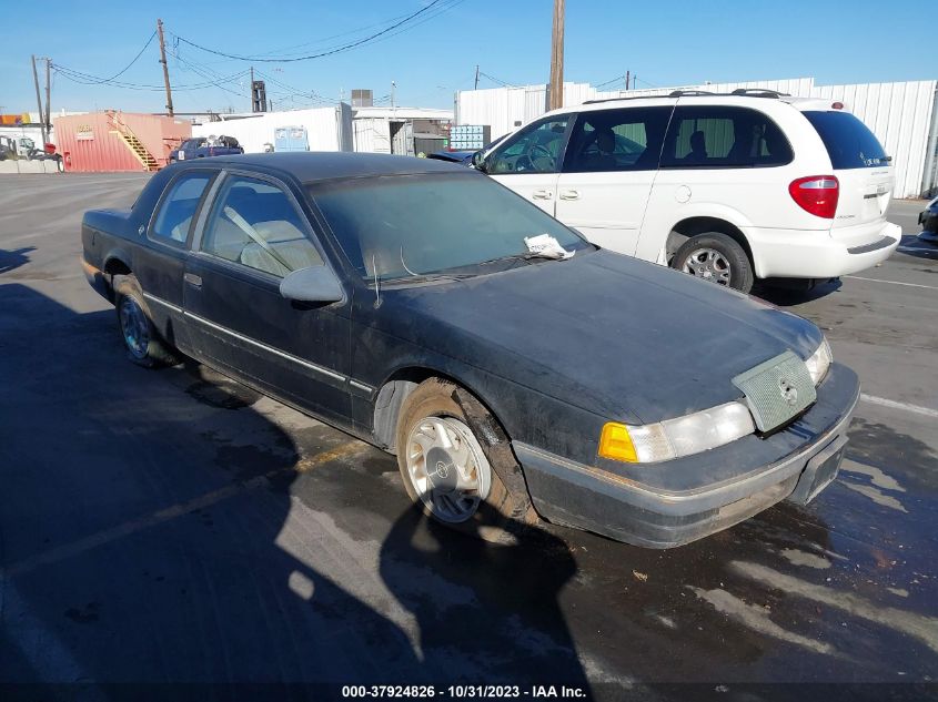 1989 Mercury Cougar Ls VIN: 1MEPM6047KH643165 Lot: 37924826