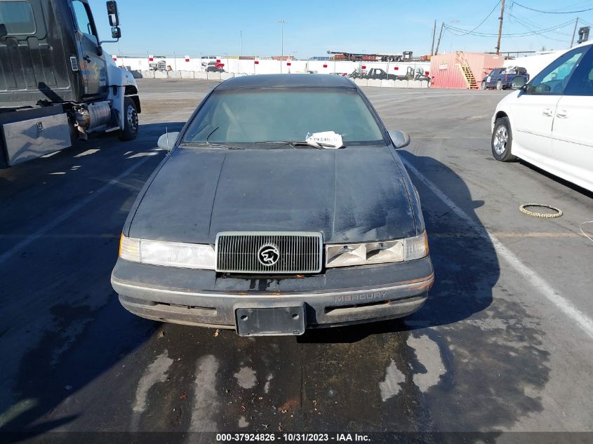 1989 Mercury Cougar Ls VIN: 1MEPM6047KH643165 Lot: 37924826