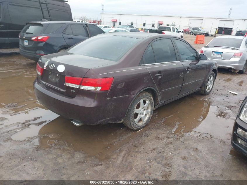 2006 Hyundai Sonata Gls/Lx VIN: 5NPEU46F16H146447 Lot: 37925030