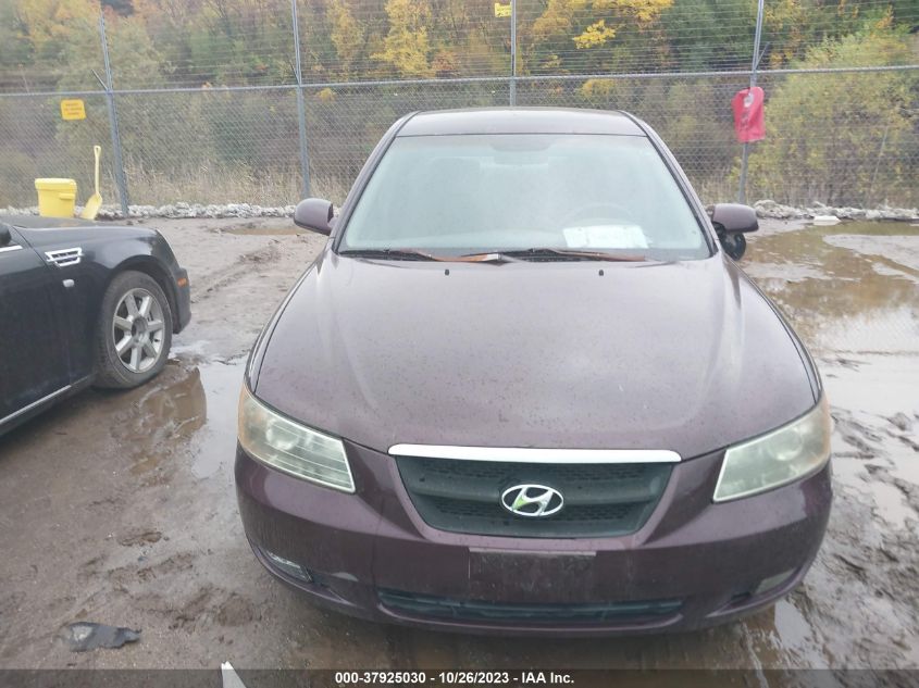 2006 Hyundai Sonata Gls/Lx VIN: 5NPEU46F16H146447 Lot: 37925030