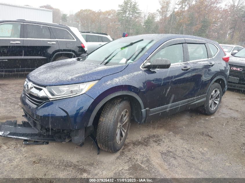 2019 Honda Cr-V Lx VIN: 2HKRW6H35KH207383 Lot: 37925432