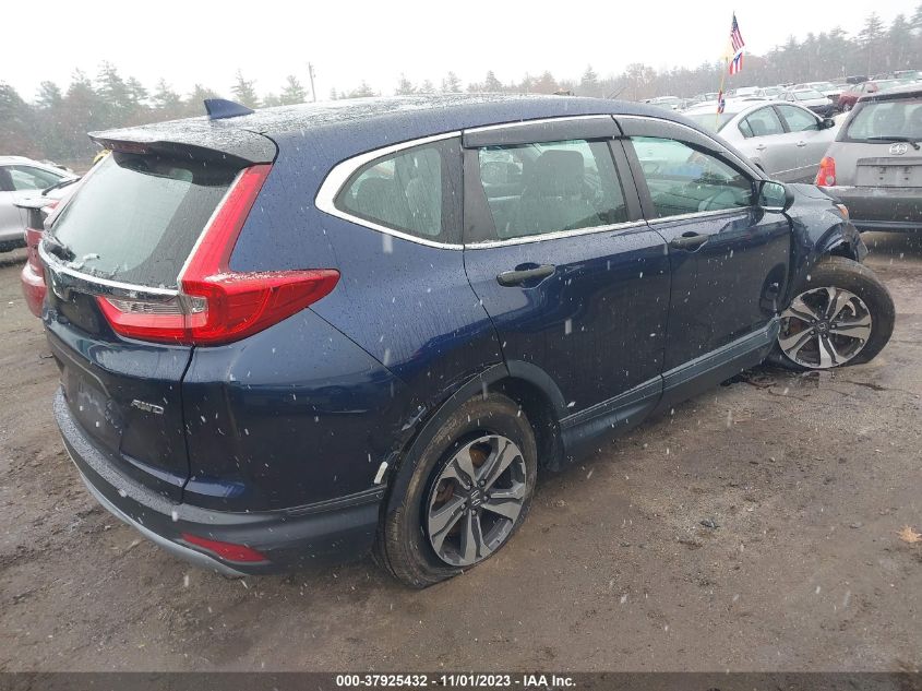 2019 Honda Cr-V Lx VIN: 2HKRW6H35KH207383 Lot: 37925432