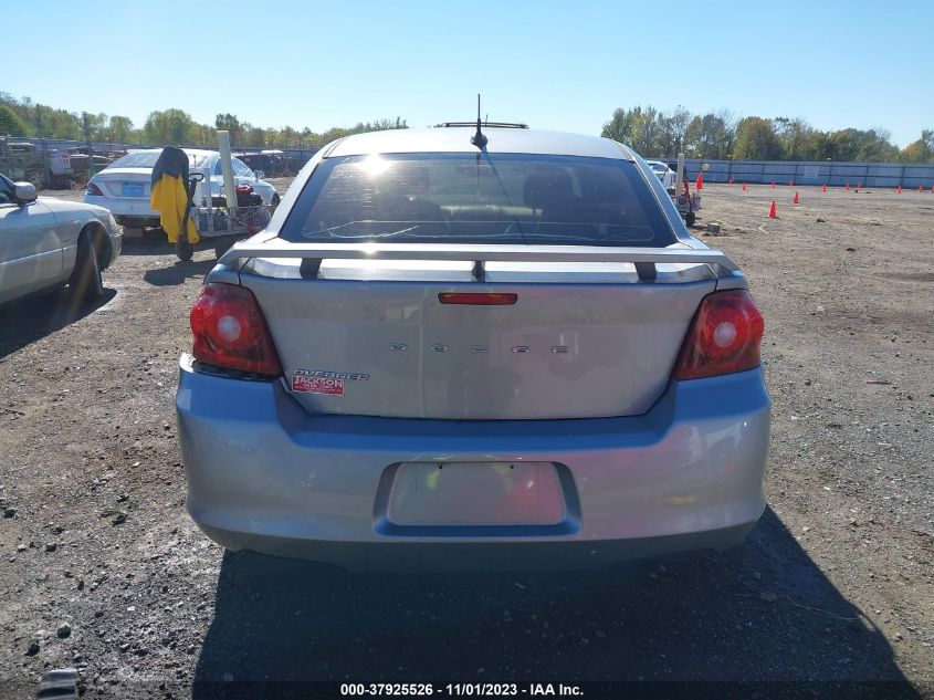 2014 Dodge Avenger Sxt VIN: 1C3CDZCB2EN203991 Lot: 37925526