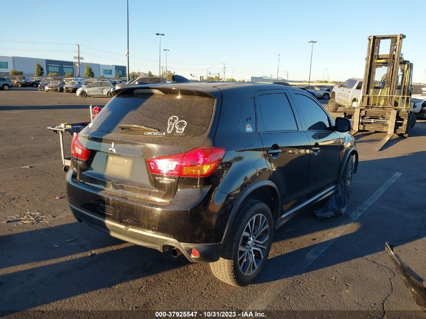 2017 Mitsubishi Outlander Sport Es 2.0 VIN: JA4AR3AU9HZ061510 Lot: 37925547