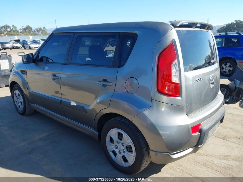 2011 Kia Soul + VIN: KNDJT2A20B7250730 Lot: 37925608