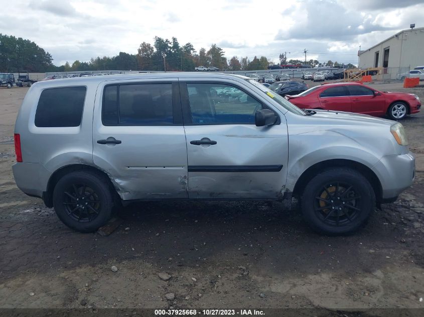 5FNYF3H26BB008603 2011 Honda Pilot Lx