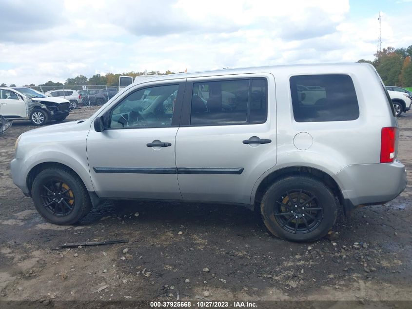 5FNYF3H26BB008603 2011 Honda Pilot Lx