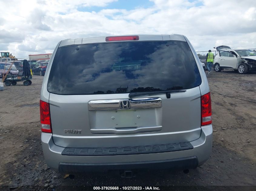 5FNYF3H26BB008603 2011 Honda Pilot Lx
