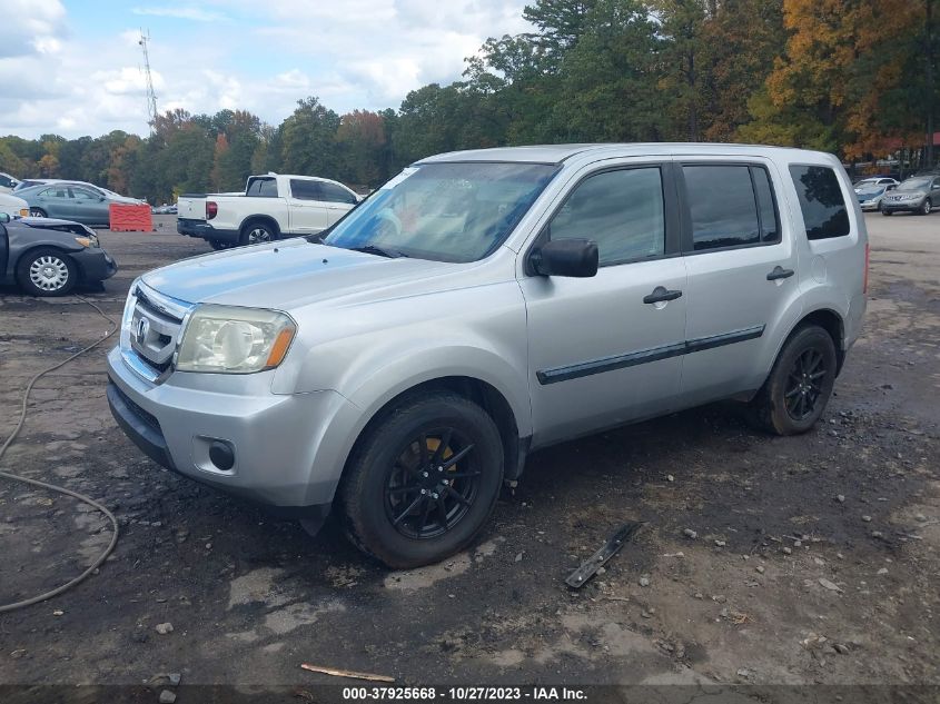 5FNYF3H26BB008603 2011 Honda Pilot Lx