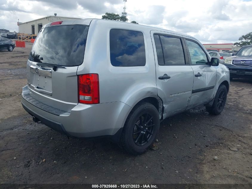 5FNYF3H26BB008603 2011 Honda Pilot Lx