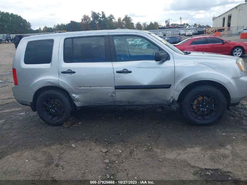 5FNYF3H26BB008603 2011 Honda Pilot Lx