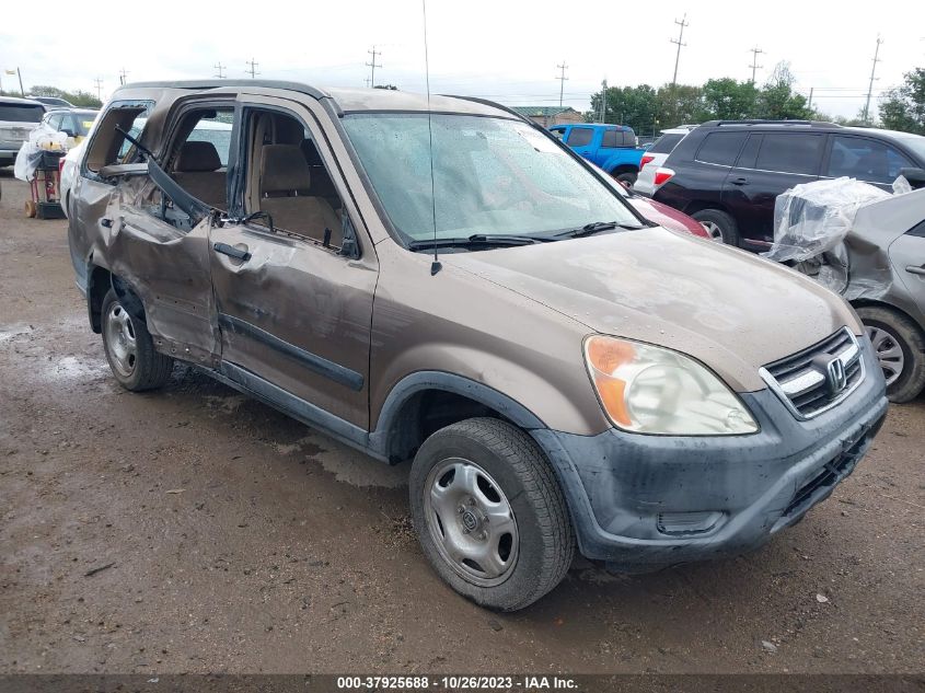 2004 Honda Cr-V Lx VIN: JHLRD684X4C004537 Lot: 37925688