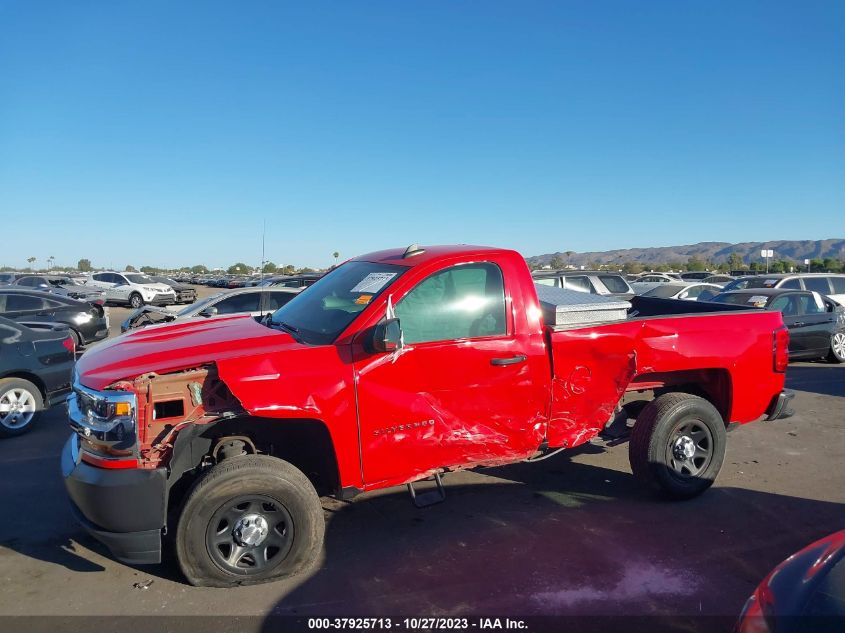 2018 Chevrolet Silverado 1500 Work Truck VIN: 1GCNCNEH9JZ375620 Lot: 37925713