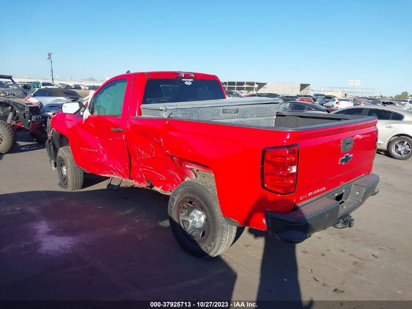 2018 Chevrolet Silverado 1500 Work Truck VIN: 1GCNCNEH9JZ375620 Lot: 37925713