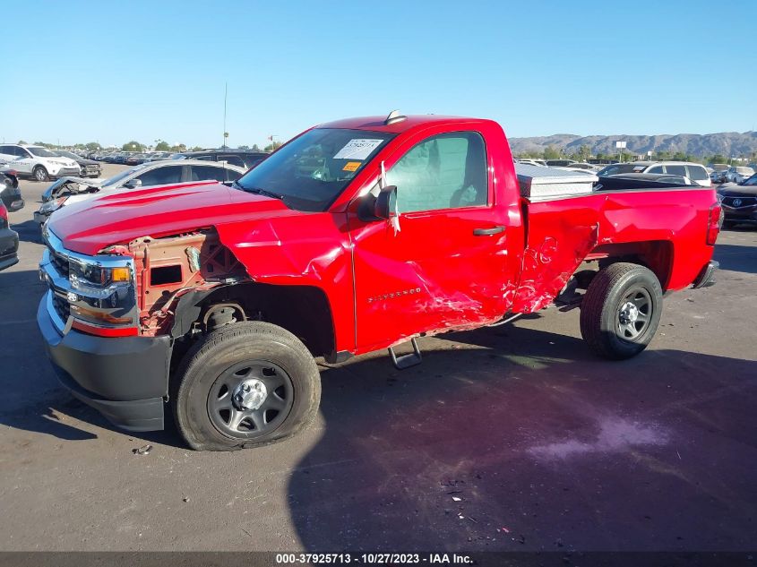 2018 Chevrolet Silverado 1500 Work Truck VIN: 1GCNCNEH9JZ375620 Lot: 37925713