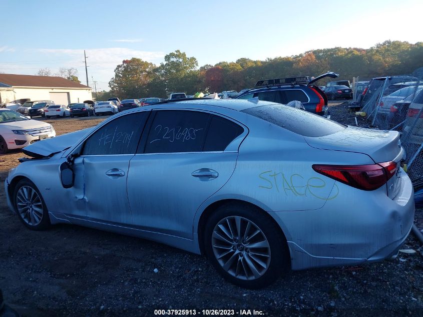 2018 Infiniti Q50 3.0T Luxe VIN: JN1EV7AR4JM610672 Lot: 37925913