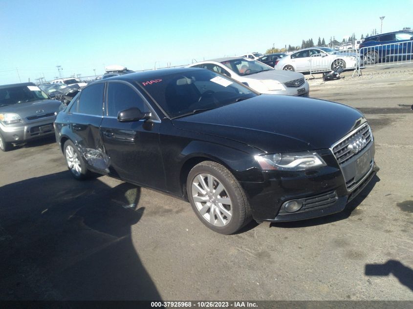 2011 Audi A4 2.0T Premium Plus VIN: WAUEFAFLXBN027009 Lot: 37925968